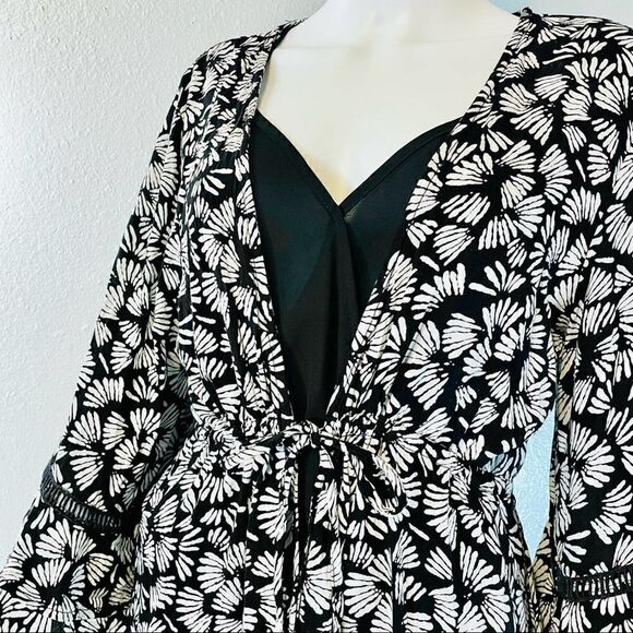 Blue Island Abstract Cardigan - Picture 2 of 12